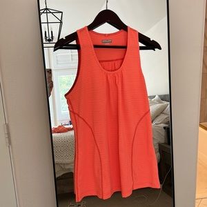 Kirkland Signature Large Coral Striped Fitness Tank Workout Shirt